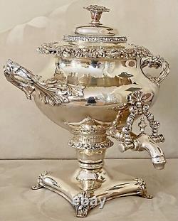 1810 Georgian Regency Old Sheffield Silver Plate Tea Urn Samovar