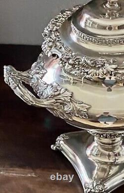 1810 Georgian Regency Old Sheffield Silver Plate Tea Urn Samovar