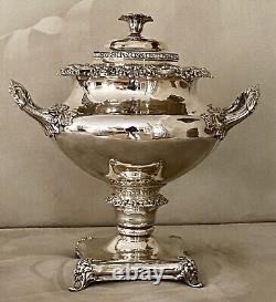 1810 Georgian Regency Old Sheffield Silver Plate Tea Urn Samovar