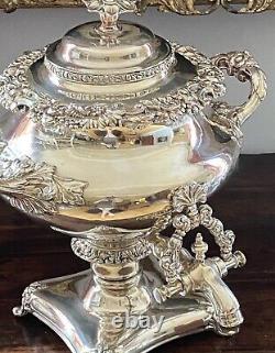 1810 Georgian Regency Old Sheffield Silver Plate Tea Urn Samovar