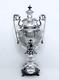1860 English Aesthetic Victorian Ornate Massive Chased Rococo Tea Coffee Urn 19