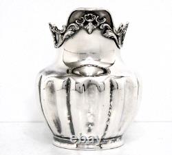 1875 Derby Silver Co. Gothic Aesthetic Cathedral Scalloped Cropped Coffe Tea Set