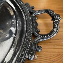1876 Incredible Huge Meriden B Company Silverplate 29 Tray Tea & Coffee Set
