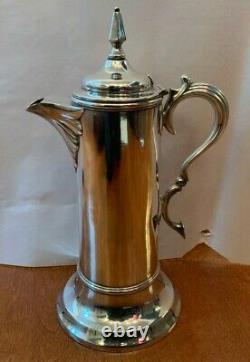 1879 Vintage Meridan B Company Communion Flagon Silver Coffee Tea Service