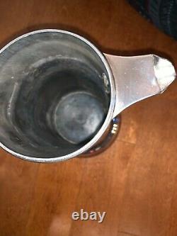 1879 Vintage Meridan B Company Communion Flagon Silver Coffee Tea Service