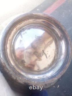 1886 Victorian silver Plate Teapot Self Pouring 2 Handle Tea Serving pot JDixon