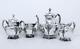 1894 Meriden B. Company Forbes Nouvea Grape Harvest Embossed Coffee & Tea Set