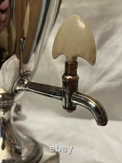 18th Century Old Sheffield Silver Plated Large Hot Tea Water Urn Dispenser 15