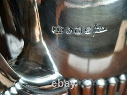 1903 Walker & Hall Silver Plate Tea Kettle, Spirit Burner & Stand (10) 51411A