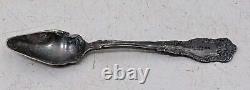 1911 Rock Island Lines Railroad Silverware Silver Plate Tea Spoon Antique