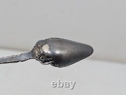 1911 Rock Island Lines Railroad Silverware Silver Plate Tea Spoon Antique