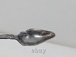 1911 Rock Island Lines Railroad Silverware Silver Plate Tea Spoon Antique