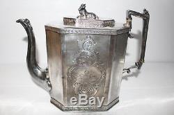 1917 Coffee Tea Set Silver