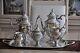 1930 Silverplate Rogers Bros Mayfair Tea/coffee Pot Set & Matching Serving Tray