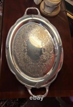 1948 MOONBEAM Pattern 5 Piece Coffee Tea Set By International Silver/Rogers S/P