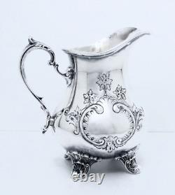 1950 Gorham Anchor Duchess Hand Chased Midcentury Rococo Ornate Coffee Tea Set
