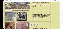 19th C. Antique 6 Piece Manhattan Plate Co Silver Plated Coffee Tea Service Set