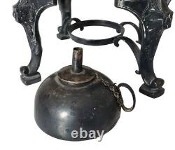 19th C. Antique 6 Piece Manhattan Plate Co Silver Plated Coffee Tea Service Set