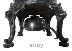 19th C. Antique 6 Piece Manhattan Plate Co Silver Plated Coffee Tea Service Set