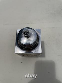 19th Cent. Silver Plate European Classic Ornate Repousse Hallmarked Tea Caddy