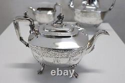 19th Century American Silver Plate Tea and Coffee Set Mark Reed & Barton