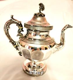 19th Century Silver American Tea Service