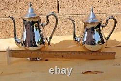 4 Piece Silver Plate Tea & Coffee Set Jamestown by Reed & Barton