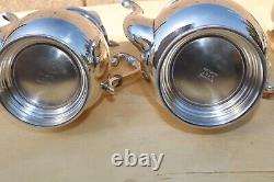 4 Piece Silver Plate Tea & Coffee Set Jamestown by Reed & Barton