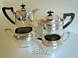 4 Piece Silver Plated Tea Set, Cooper Brothers Sheffield