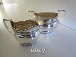 4 Piece Silver Plated Tea Set, Whytock & Sons Dundee, Circa 1910