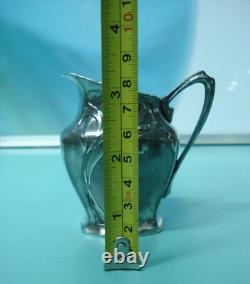 4p WMF German silver plate HM Art Nouveau coffee tea pot set sugar bowl I/ox jug