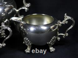 5 Piece F. B. Rogers Silver Co Silver Plated Tea Set