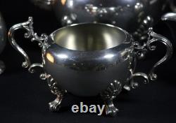 5 Piece F. B. Rogers Silver Co Silver Plated Tea Set 5 Piece F. B. Rogers Silver Co Silver Plated Tea Set
