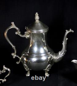 5 Piece F. B. Rogers Silver Co Silver Plated Tea Set