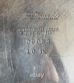 5 Piece International Silver Tea Set Silver Soldered Silver Plate High Quality