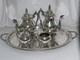 5 Piece With Tray 1883 Fb Rogers Silver Co Silver Plated Tea Set