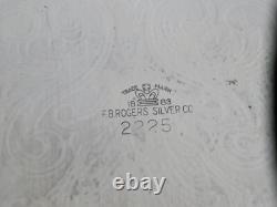 5 Piece with Tray 1883 FB Rogers Silver Co Silver Plated Tea Set