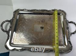 5 pc Daffodil Pattern 1847 Rogers Bros Silver Plate Tea & Coffee Service Set