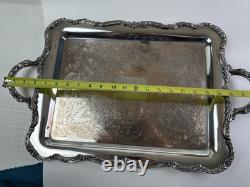 5 pc Daffodil Pattern 1847 Rogers Bros Silver Plate Tea & Coffee Service Set