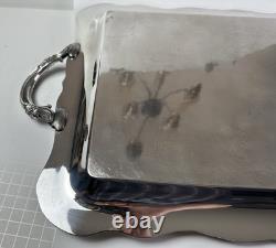 5 pc Daffodil Pattern 1847 Rogers Bros Silver Plate Tea & Coffee Service Set