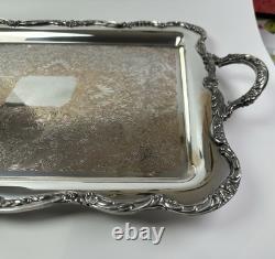 5 pc Daffodil Pattern 1847 Rogers Bros Silver Plate Tea & Coffee Service Set