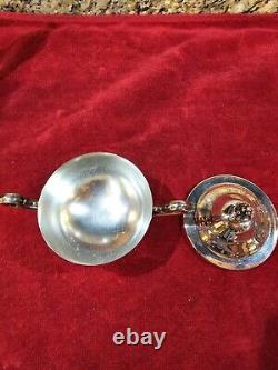 5-pc set Wallace Baroque silver plate tea set and coffee service