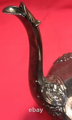6 Pc KING FRANCIS COFFEE & TEA SET with TRAY Rococo Reed & Barton No Monogram