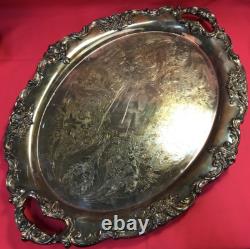 6 Pc KING FRANCIS COFFEE & TEA SET with TRAY Rococo Reed & Barton No Monogram