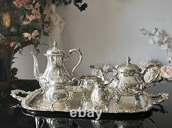 6 piece Wilcox Webster silver plated Tea Set