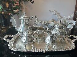 6 piece Wilcox Webster silver plated Tea Set