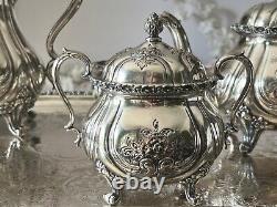 6 piece Wilcox Webster silver plated Tea Set