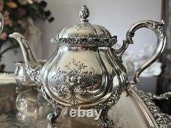 6 piece Wilcox Webster silver plated Tea Set