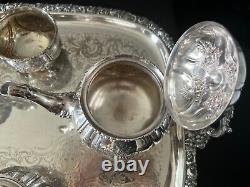 6 piece Wilcox Webster silver plated Tea Set