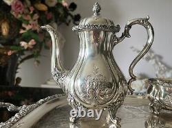 6 piece Wilcox Webster silver plated Tea Set